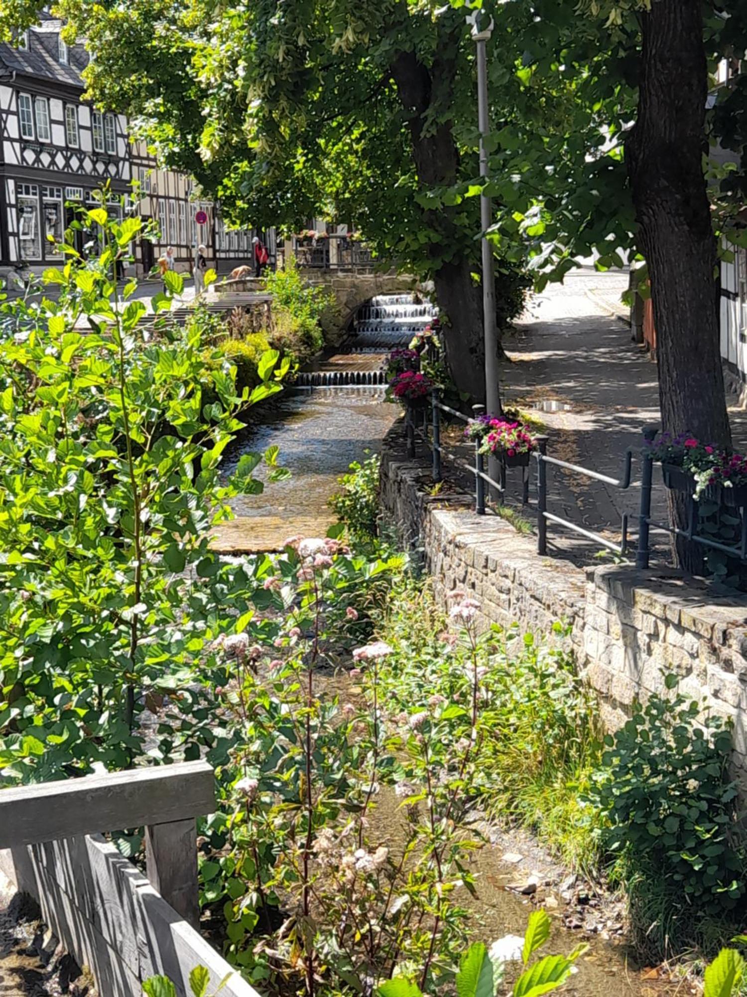 Ferienwohnung "Beste Lage" Altstadt Mit Terrasse Goslar Exterior foto